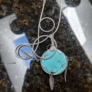Handmade sterling silver necklace